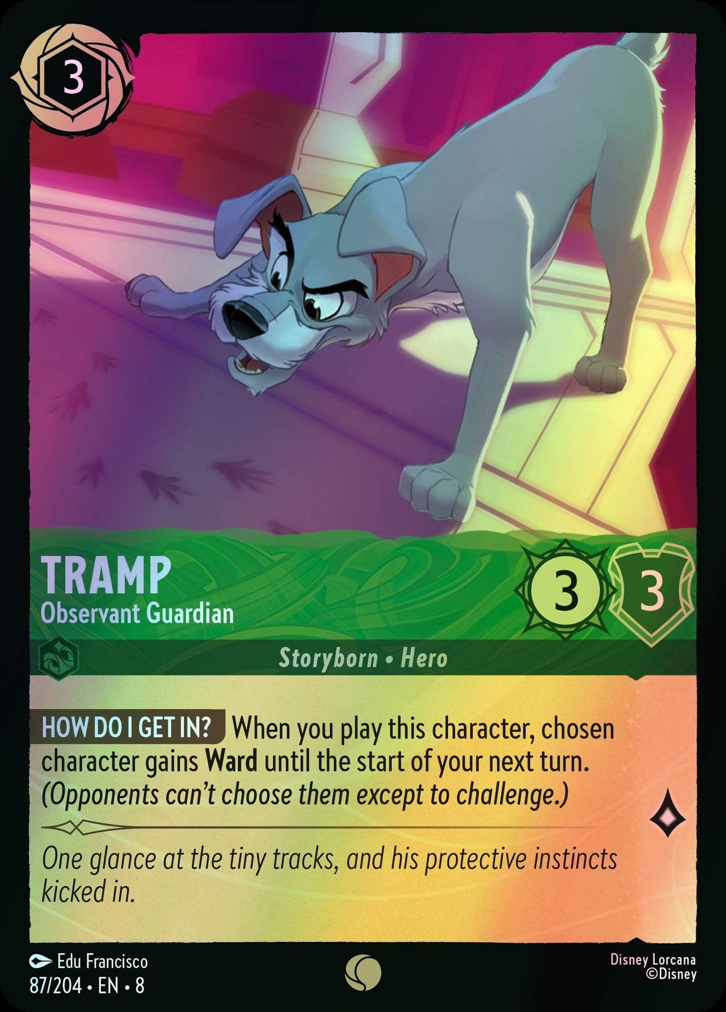 Tramp, Observant Guardian (8) #87 [EN/F] s/o