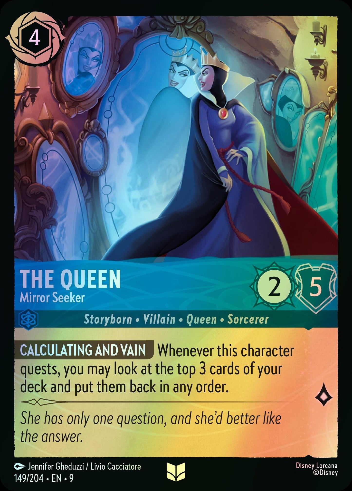 The Queen, Mirror Seeker (9) #149 [EN/F] s/o