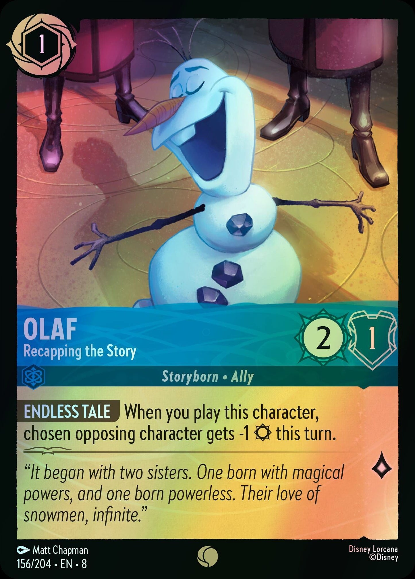 Olaf, Recapping the Story (8) #156 [EN/F] s/o