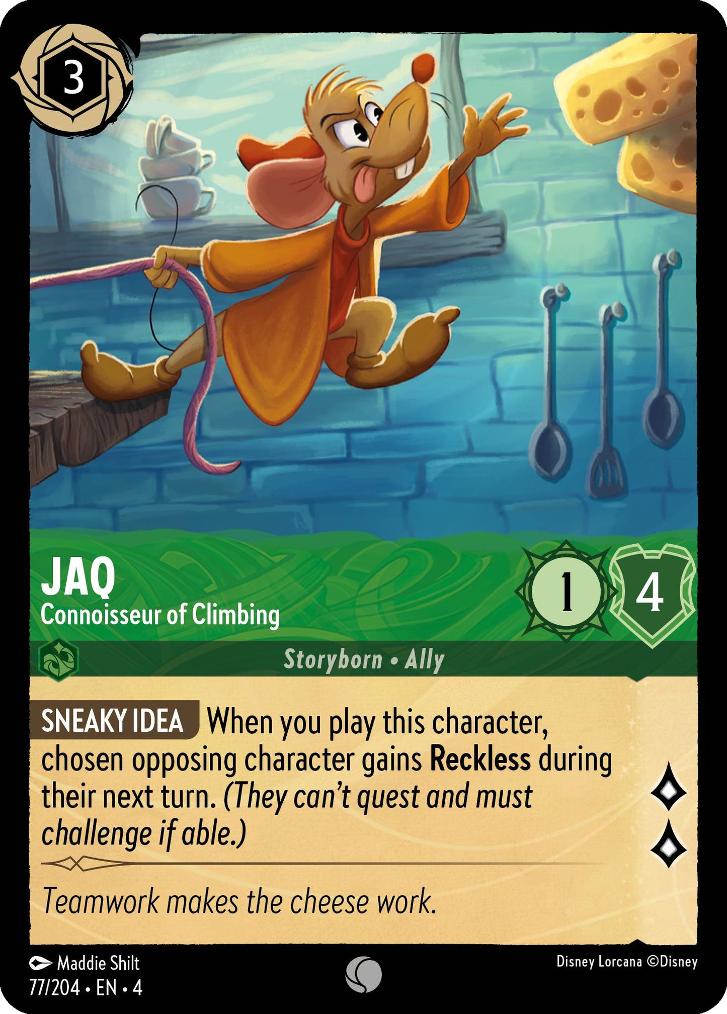 Jaq, Connoisseur of Climbing (4) #77 [EN/N] s/o