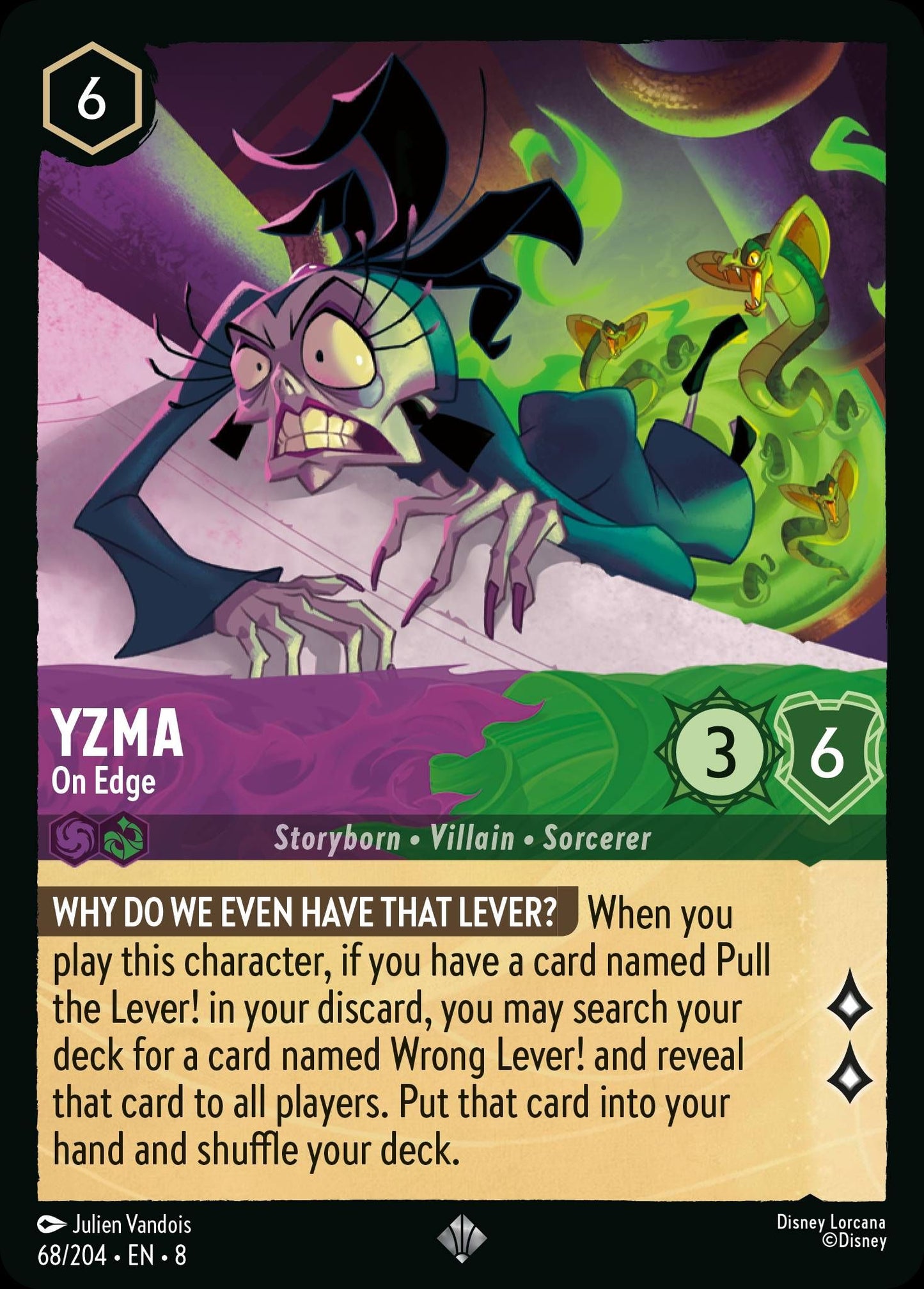 Yzma, On Edge (8) #68 [EN/N] s/o