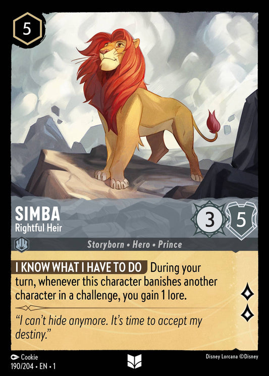 Simba, Rightful Heir (1) #190 [EN/N] s/o
