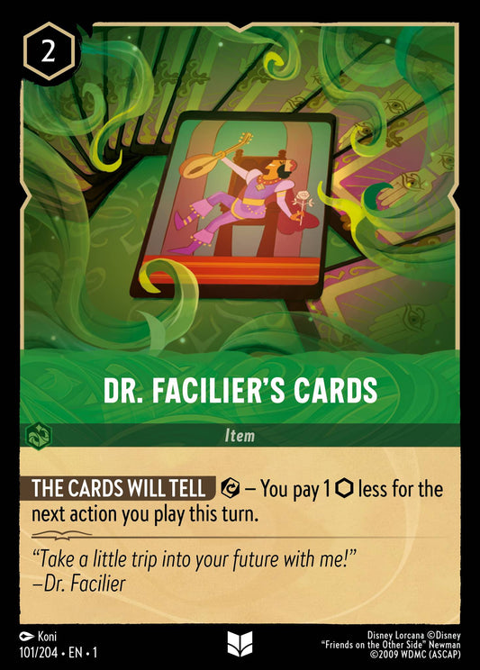Dr. Facilier's Cards (1) #101 [EN/N] s/o