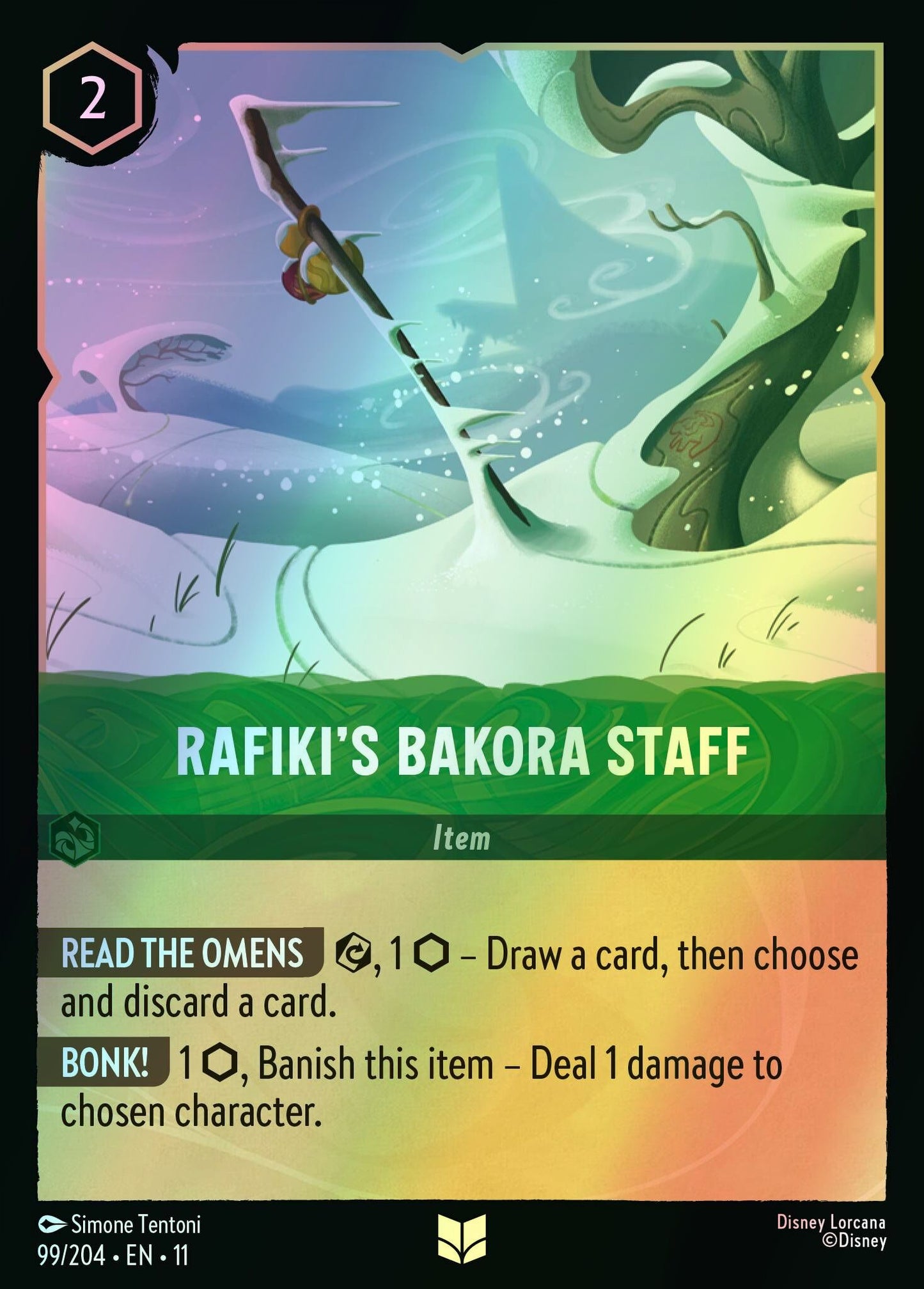 Rafiki's Bakora Staff (11) #99 [EN/F]