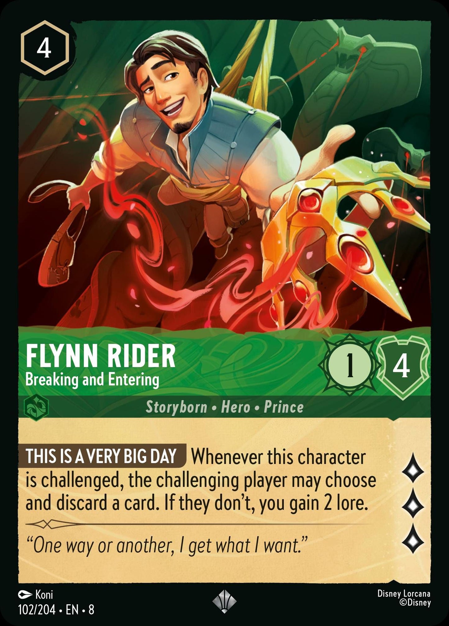 Flynn Rider, Breaking and Entering (8) #102 [EN/N] s/o