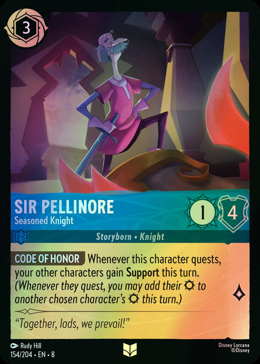Sir Pellinore, Seasoned Knight (8) #154 [EN/F] s/o