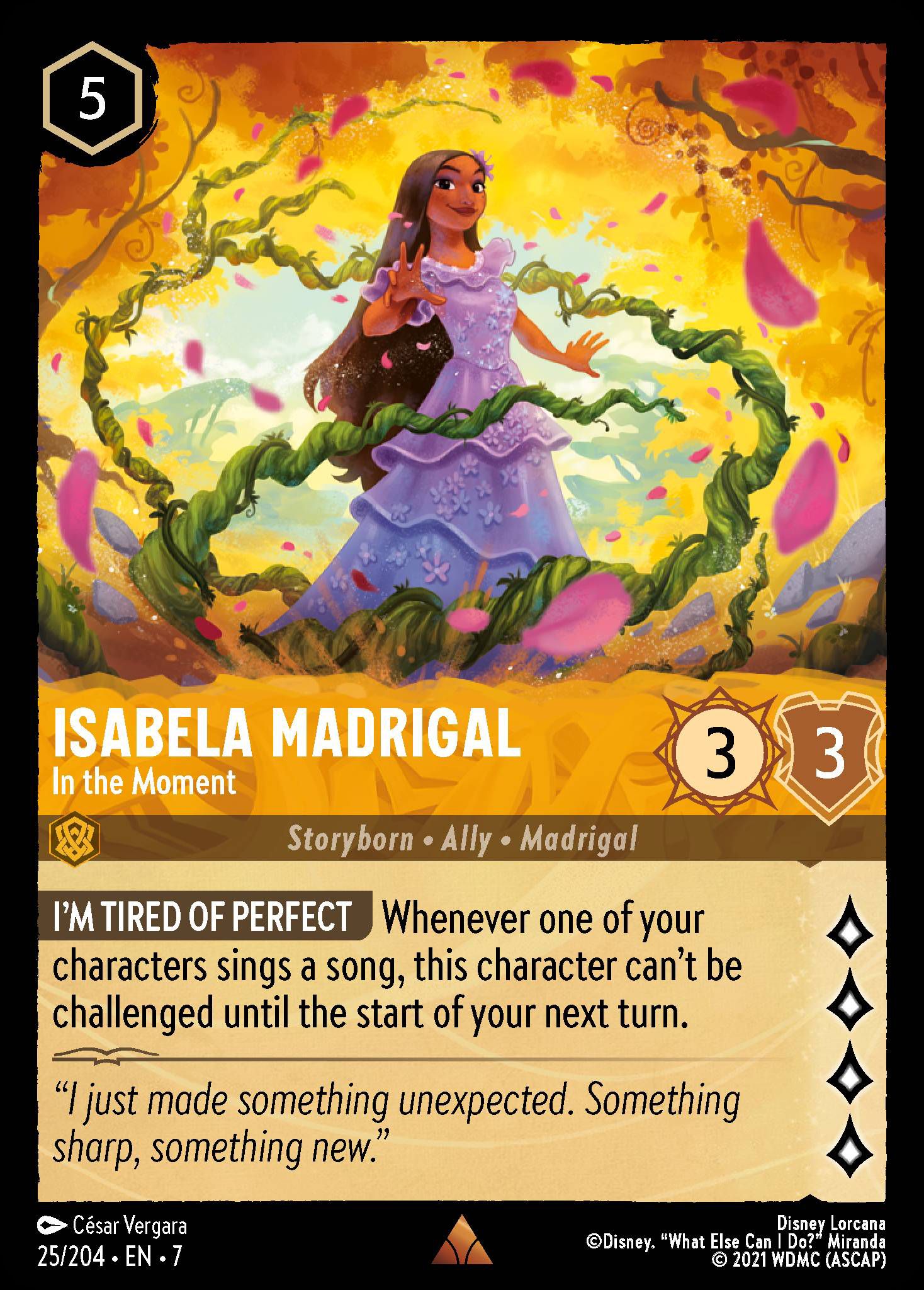 Isabela Madrigal, In the Moment (7) #25 [EN/N]