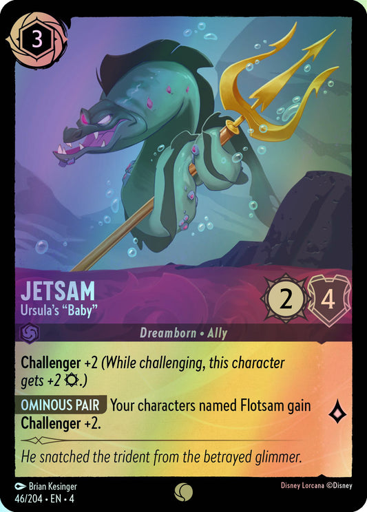 Jetsam, Ursula's "Baby" (4) #46 [EN/F] s/o