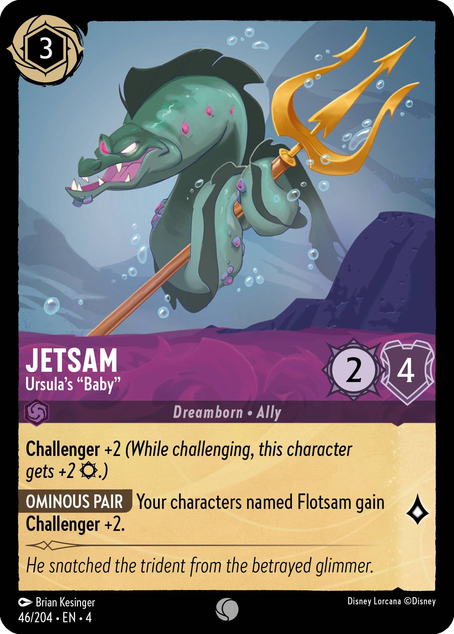 Jetsam, Ursula's "Baby" (4) #46 [EN/N] s/o