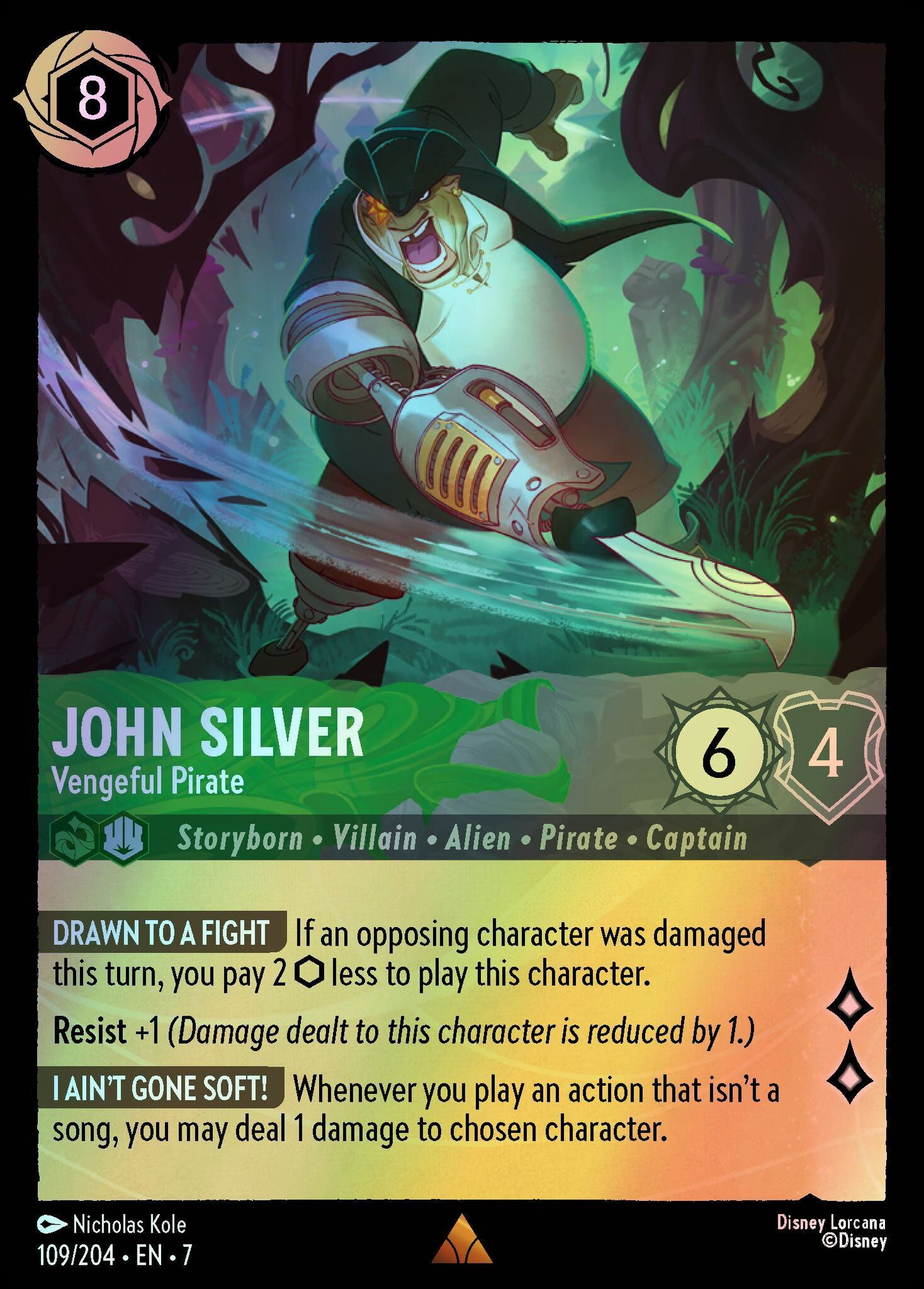 John Silver, Vengeful Pirate (7) #109 [EN/F]