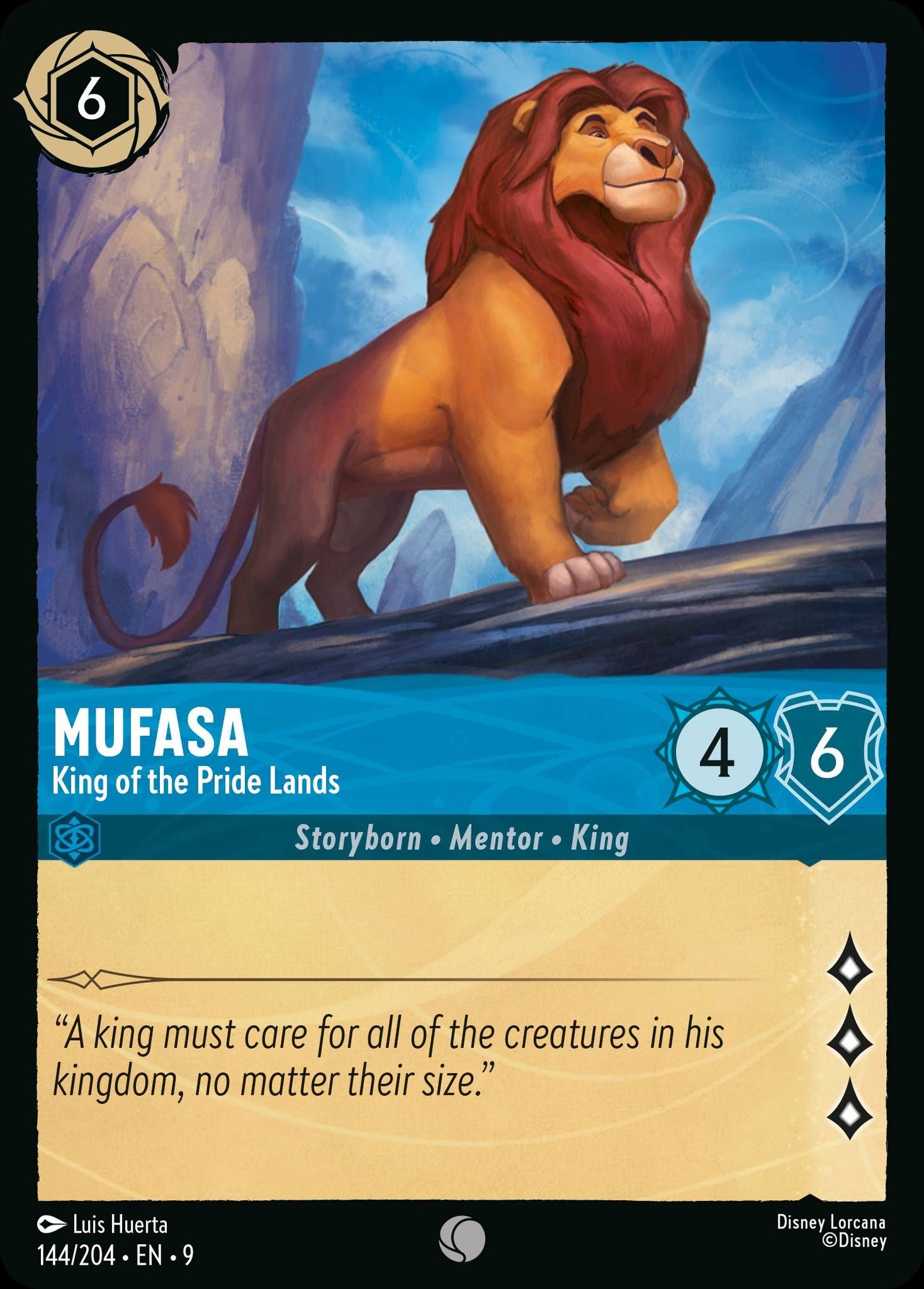 Mufasa, King of the Pride Lands (9) #144 [EN/N]