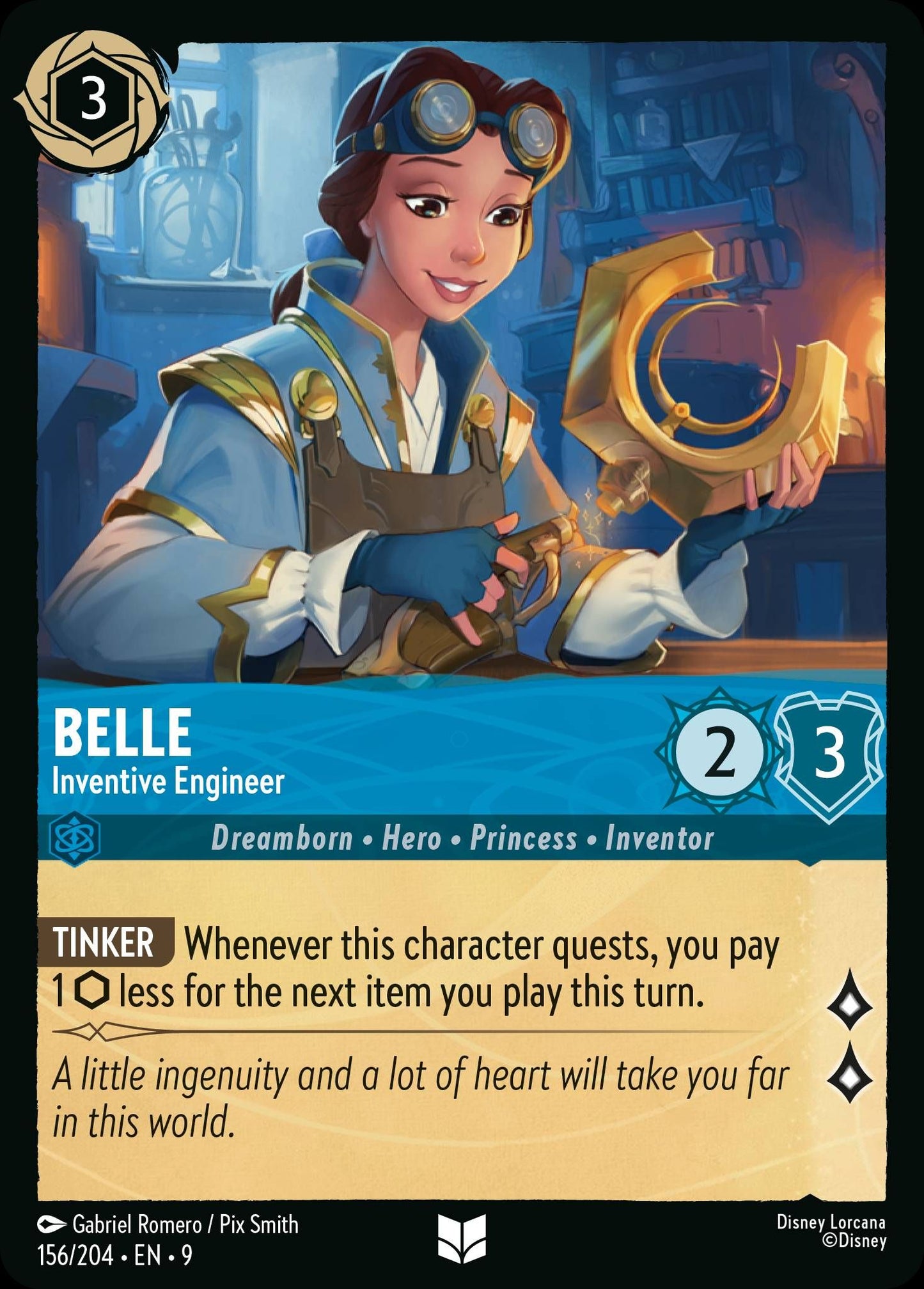 Belle, Inventive Engineer (9) #156 [EN/N] s/o