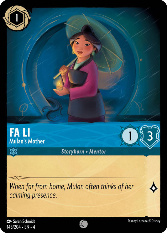 Fa Li, Mulan’s Mother (4) #143 [EN/N] s/o