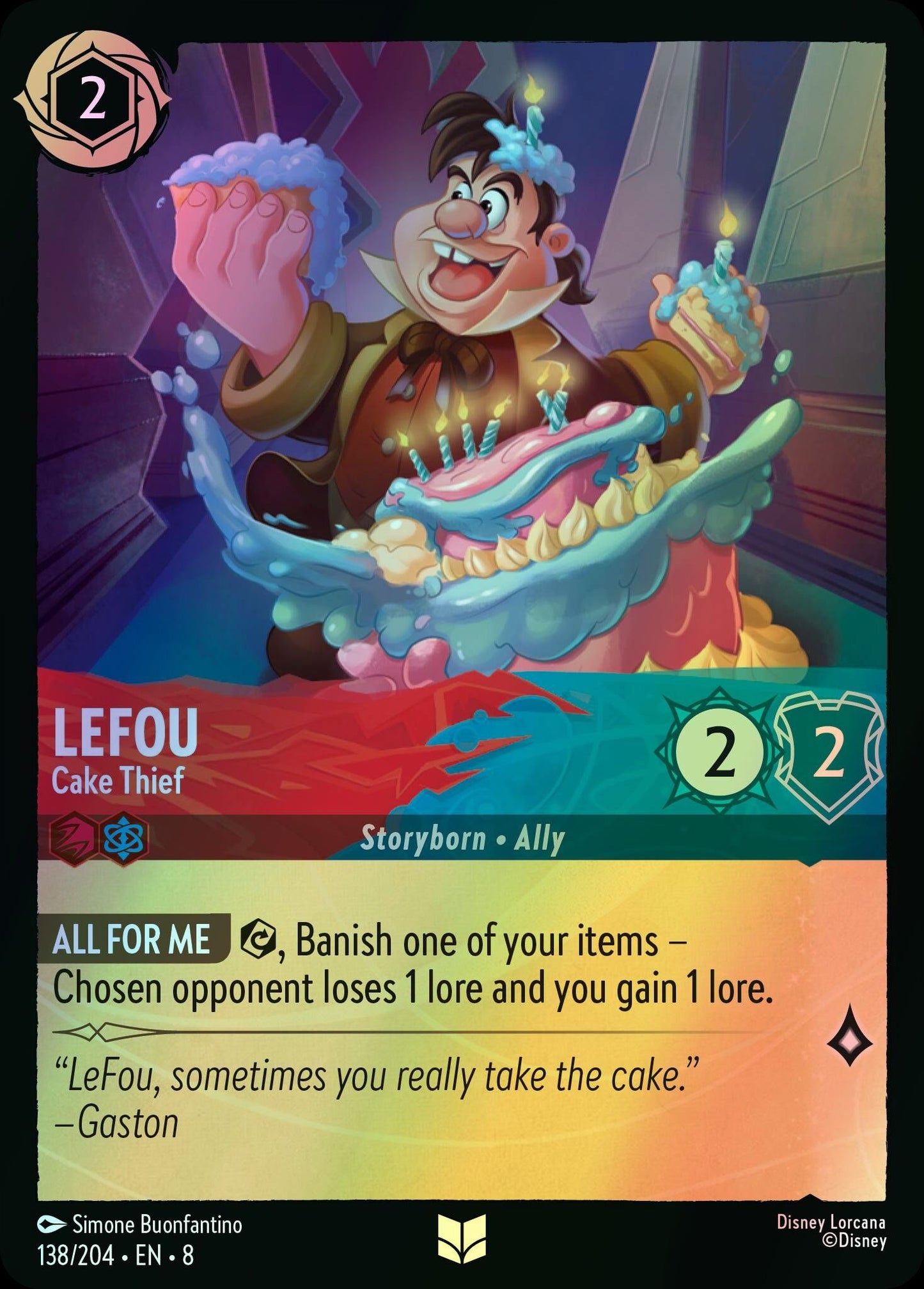 LeFou, Cake Thief (8) #138 [EN/F] s/o
