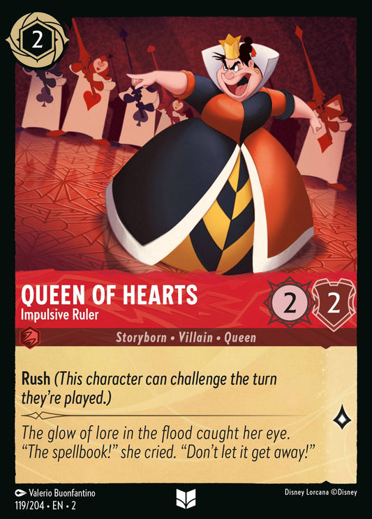 Queen of Hearts, Impulsive Ruler (2) #119 [EN/N] s/o