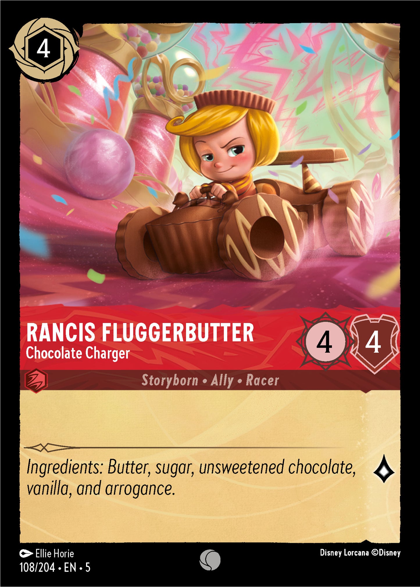 Rancis Fluggerbutter, Chocolate Charger (5) #108 [EN/N] s/o