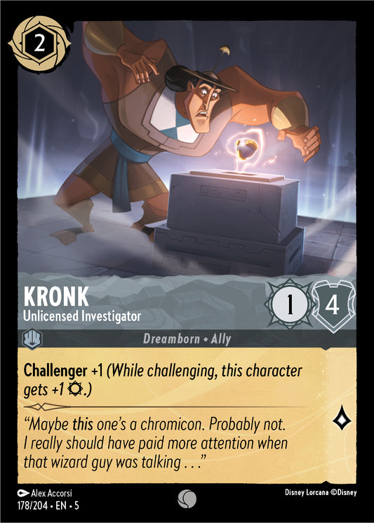 Kronk, Unlicensed Investigator (5) #178 [EN/N] s/o