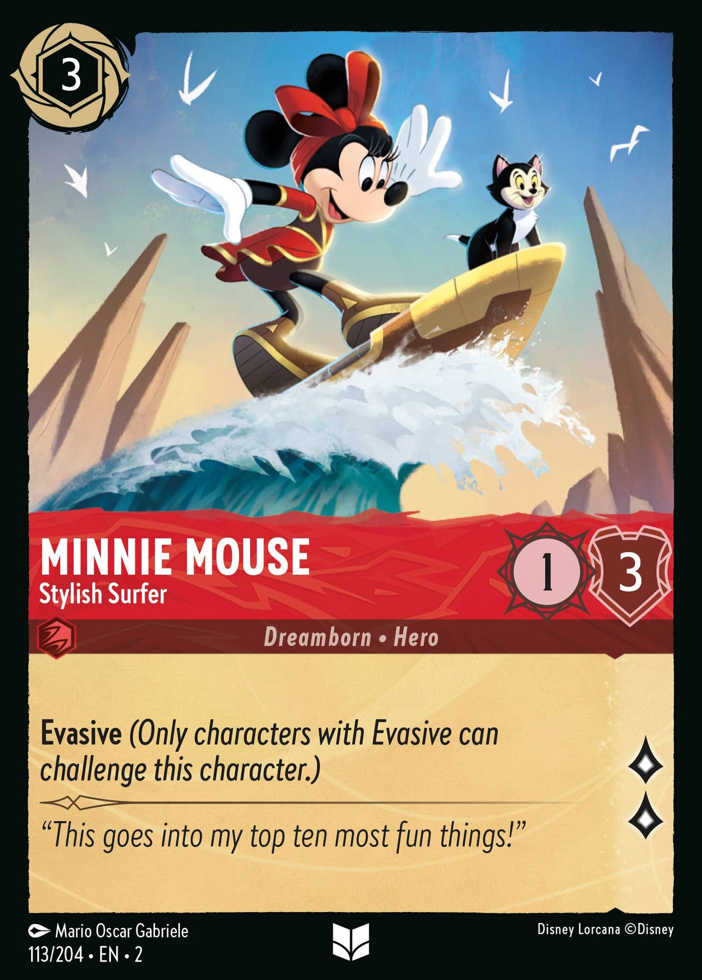 Minnie Mouse, Stylish Surfer (2) #113 [EN/N] s/o