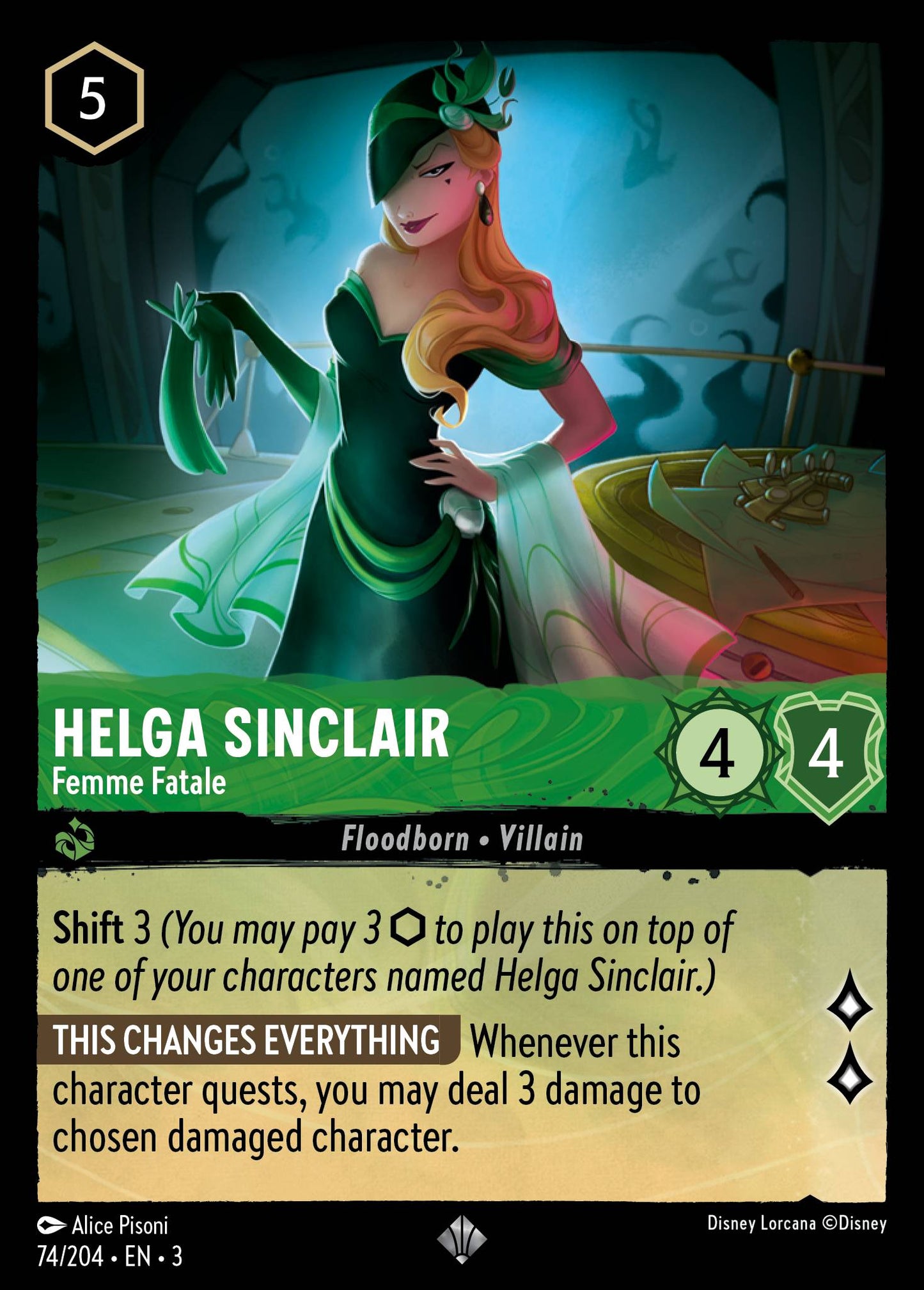 Helga Sinclair, Femme Fatale (3) #74 [EN/N] s/o