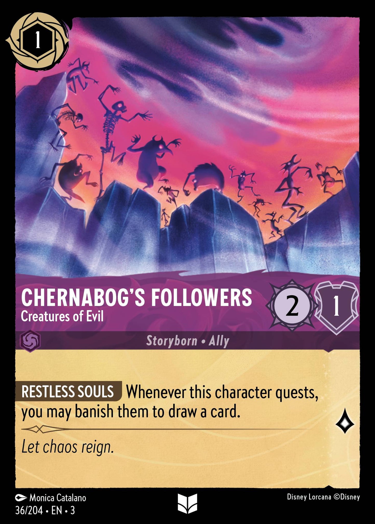 Chernabog's Followers, Creatures of Evil (3) #36 [EN/N] s/o