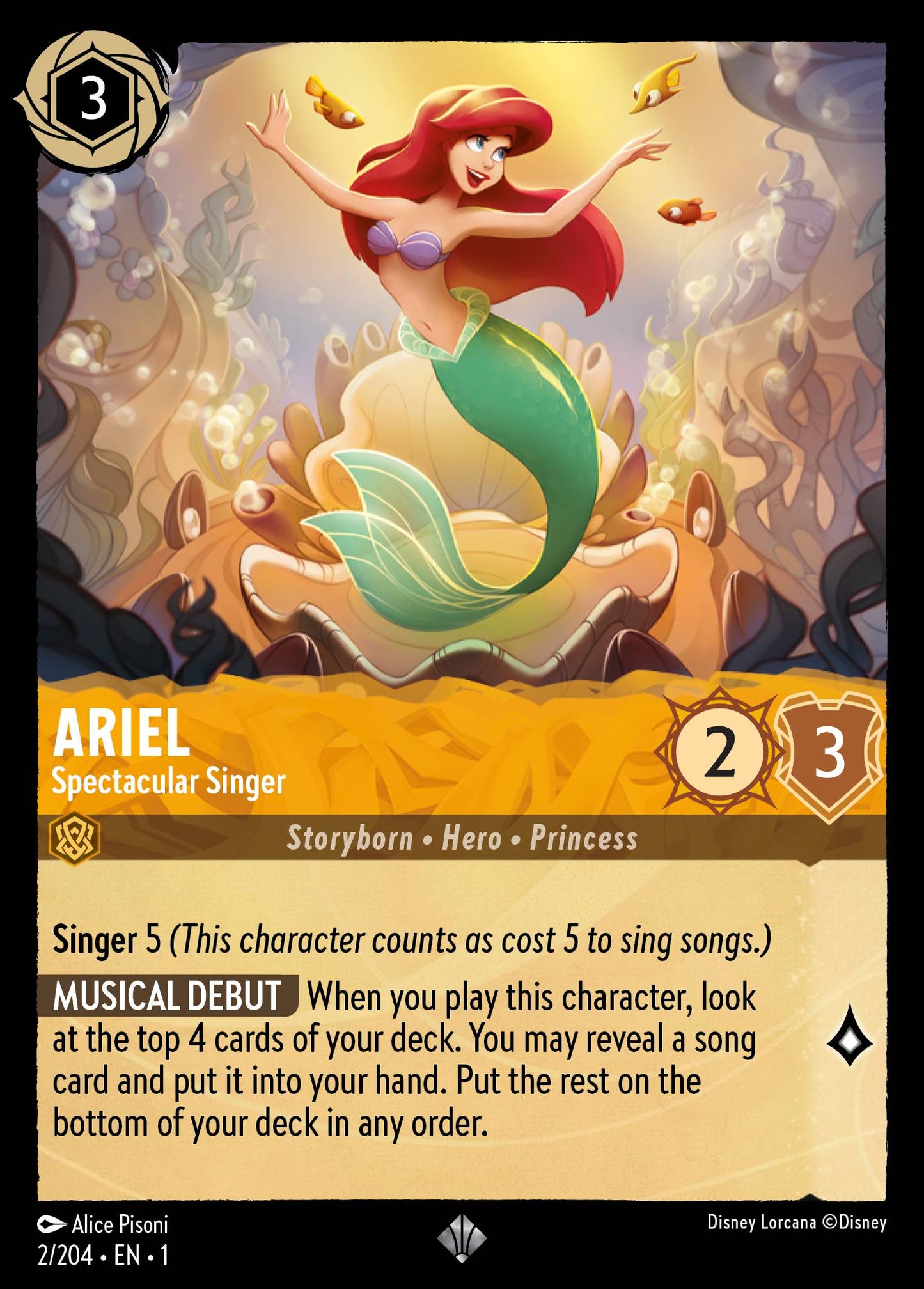 Ariel, Spectacular Singer (1) #2 [EN/N] s/o