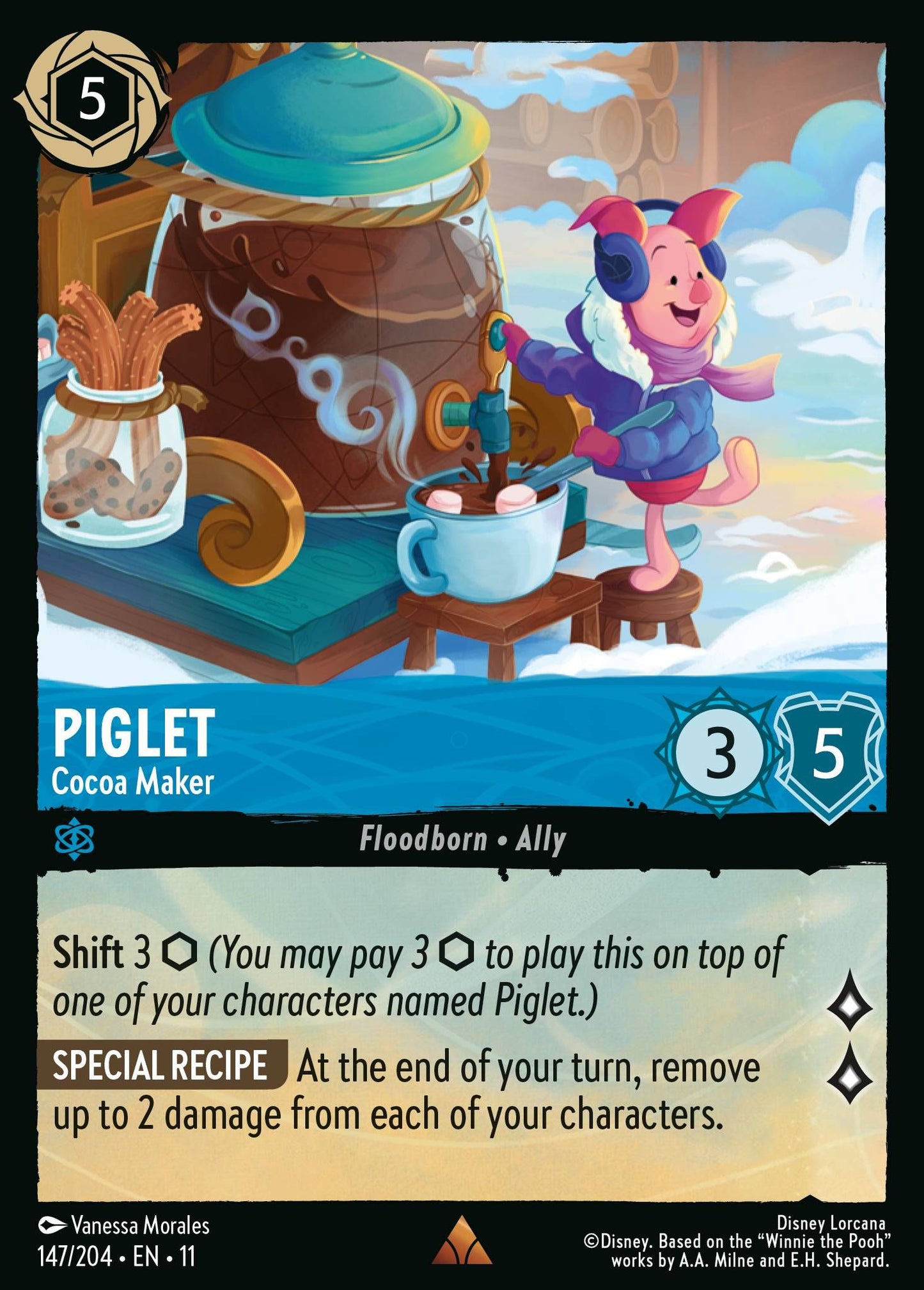 Piglet, Cocoa Maker (11) #147 [EN/N]