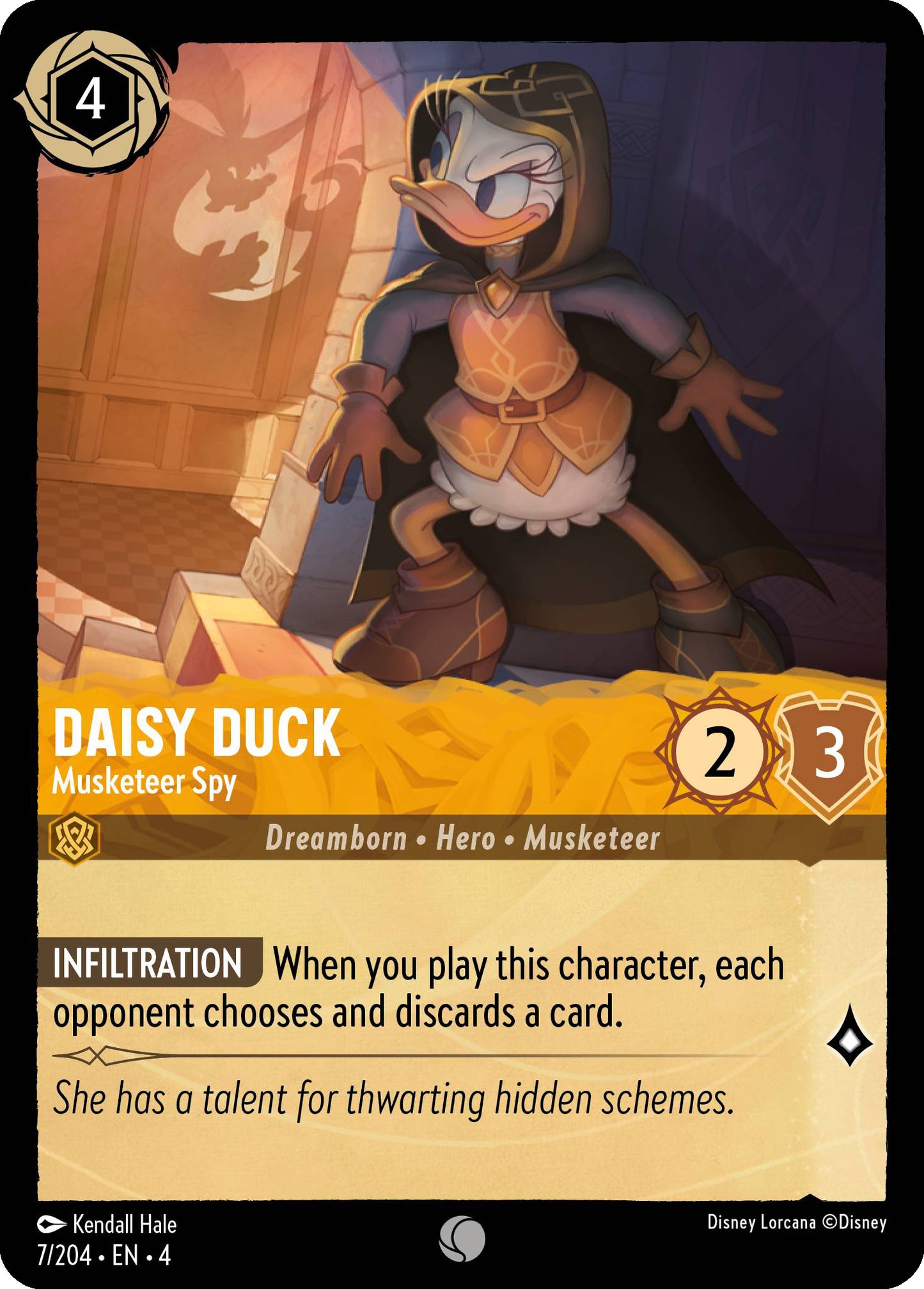 Daisy Duck, Musketeer Spy (4) #7 [EN/N] s/o