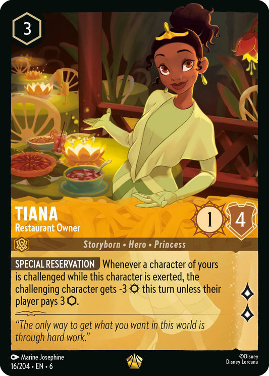 Tiana, Restaurant Owner (6) #16 [EN/N] s/o