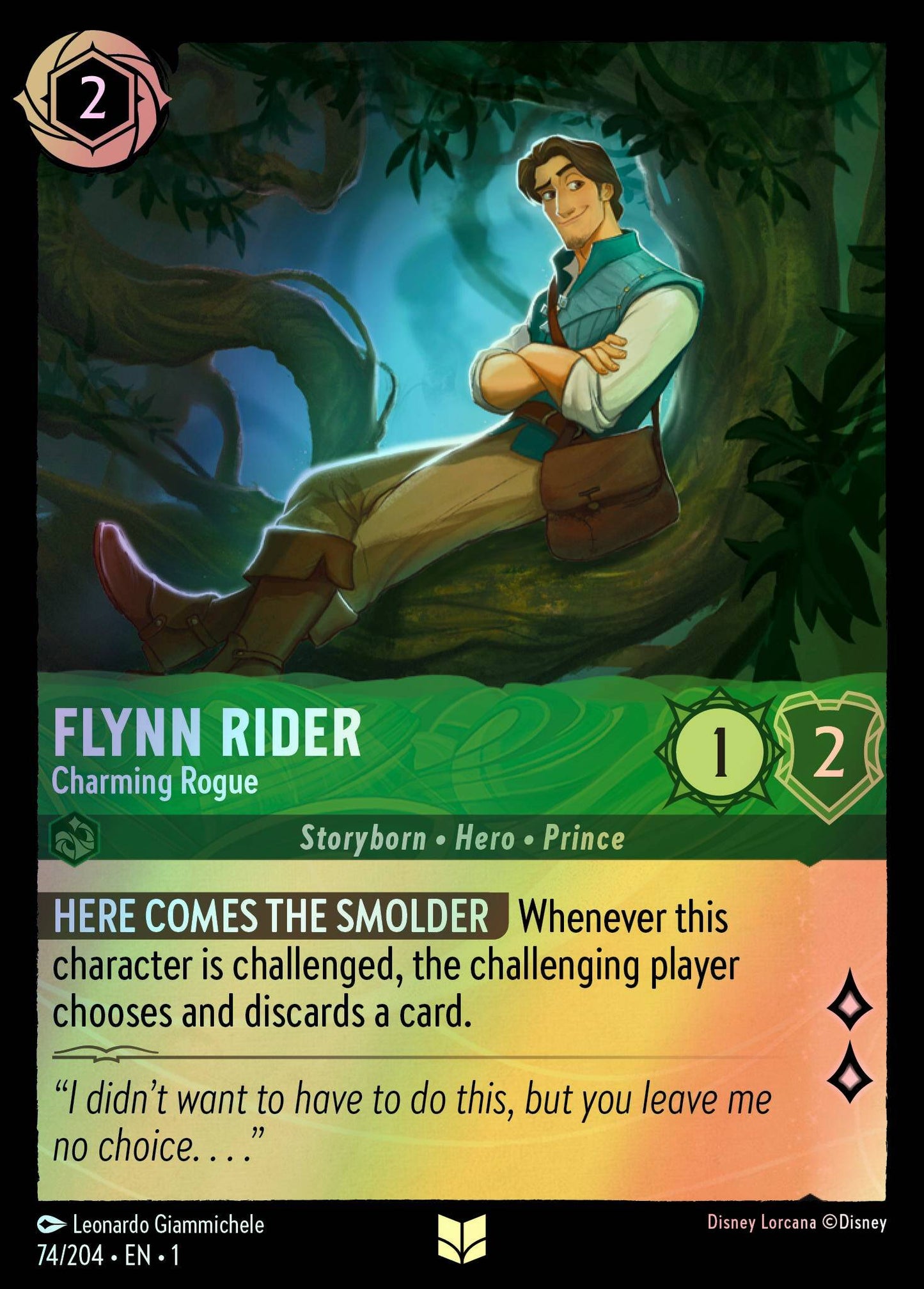 Flynn Rider, Charming Rogue (1) #74 [EN/F] s/o