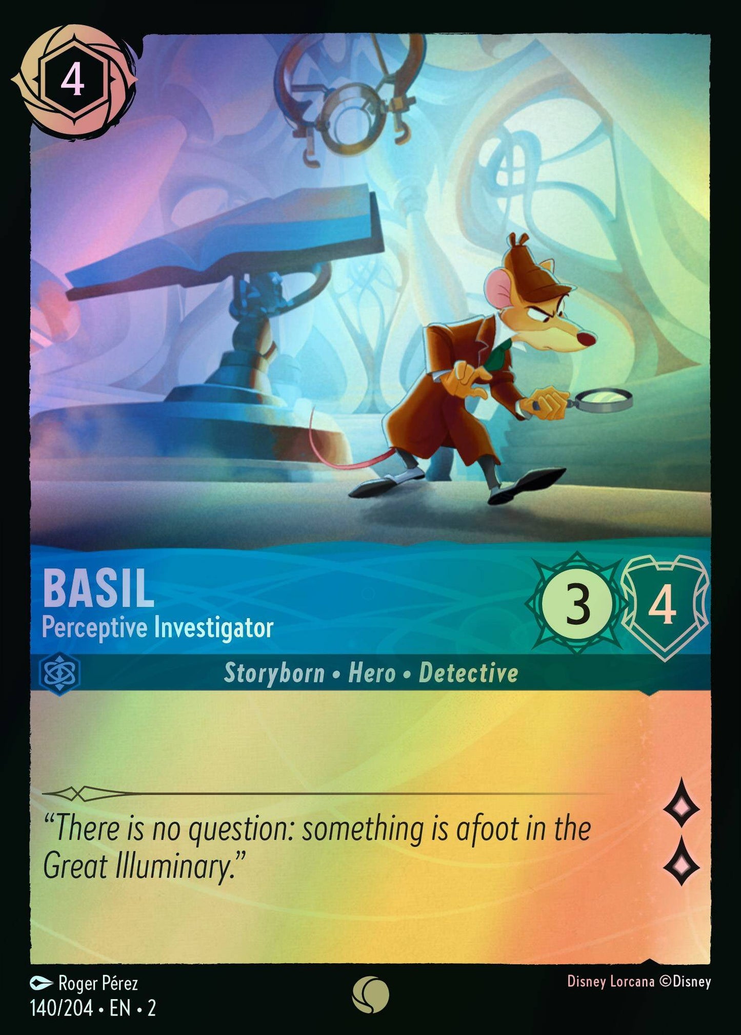 Basil, Perceptive Investigator (2) #140 [EN/F] s/o
