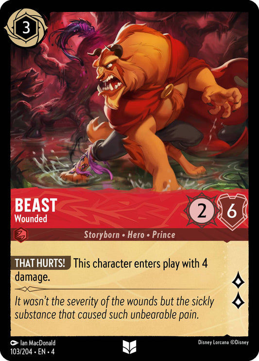 Beast, Wounded (4) #103 [EN/N] s/o