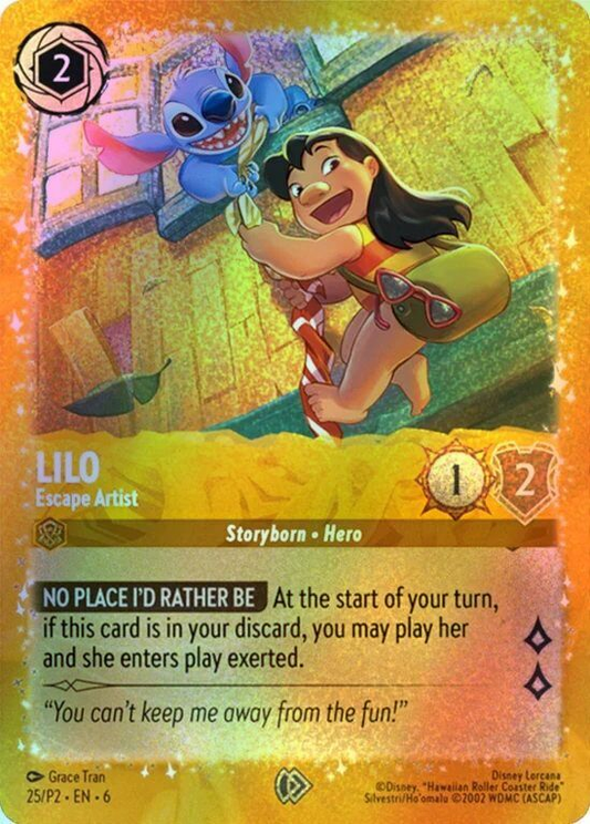 Lilo, Escape Artist (P2) #25 [EN/F] s/o