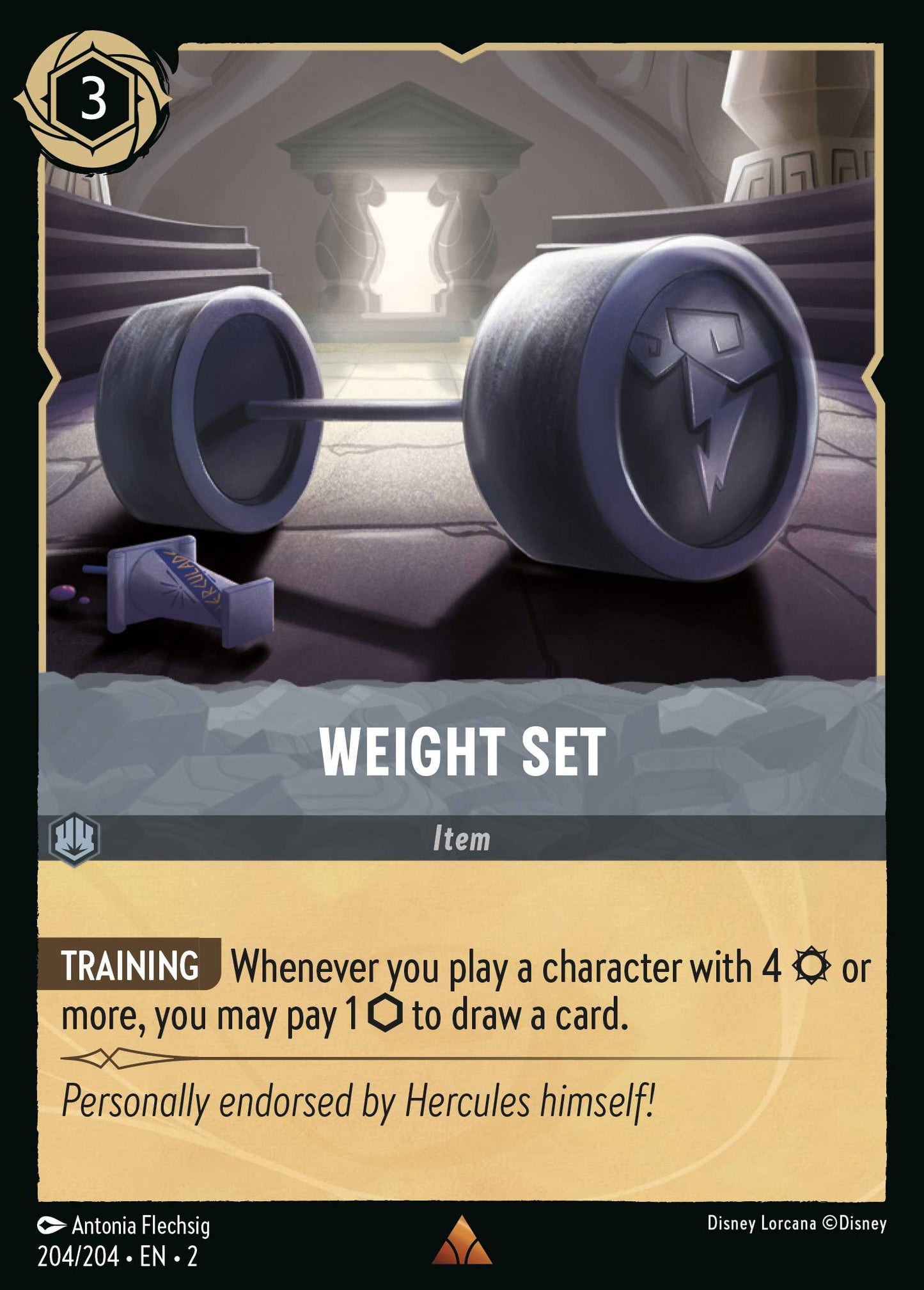 Weight Set (2) #204 [EN/N] s/o