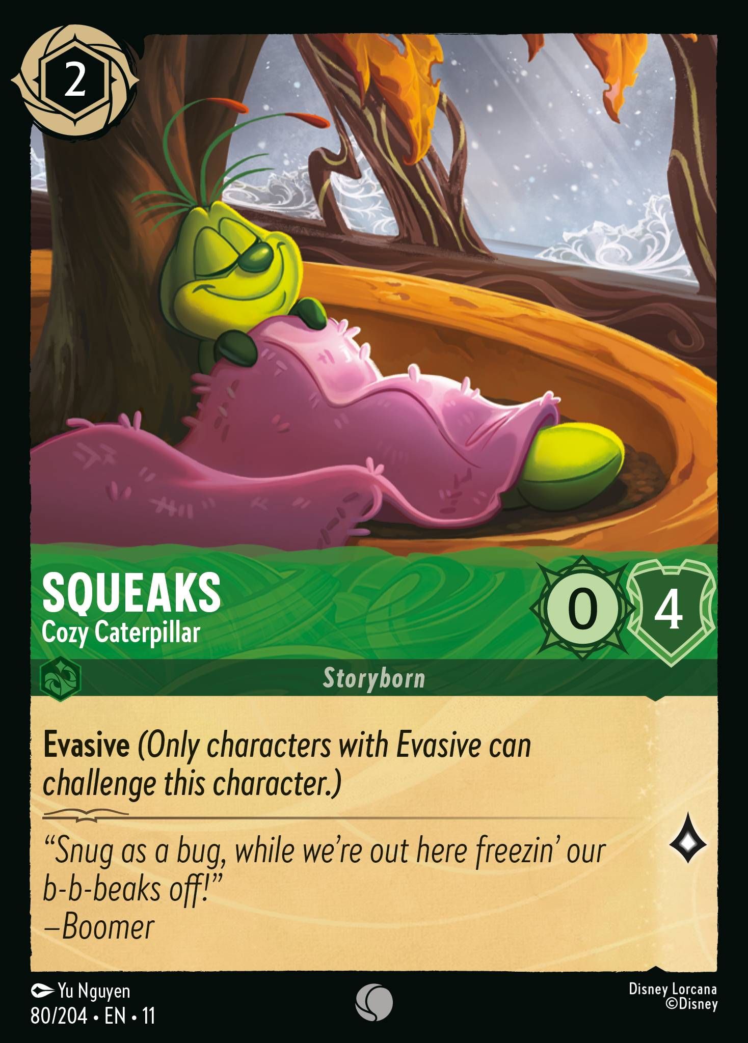 Squeaks, Cozy Caterpillar (11) #80 [EN/N]