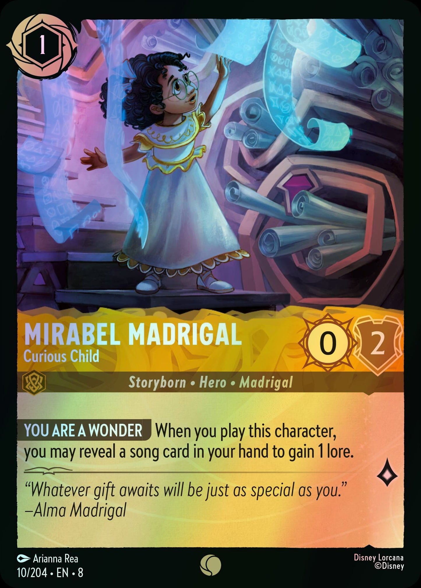 Mirabel Madrigal, Curious Child (8) #10 [EN/F] s/o