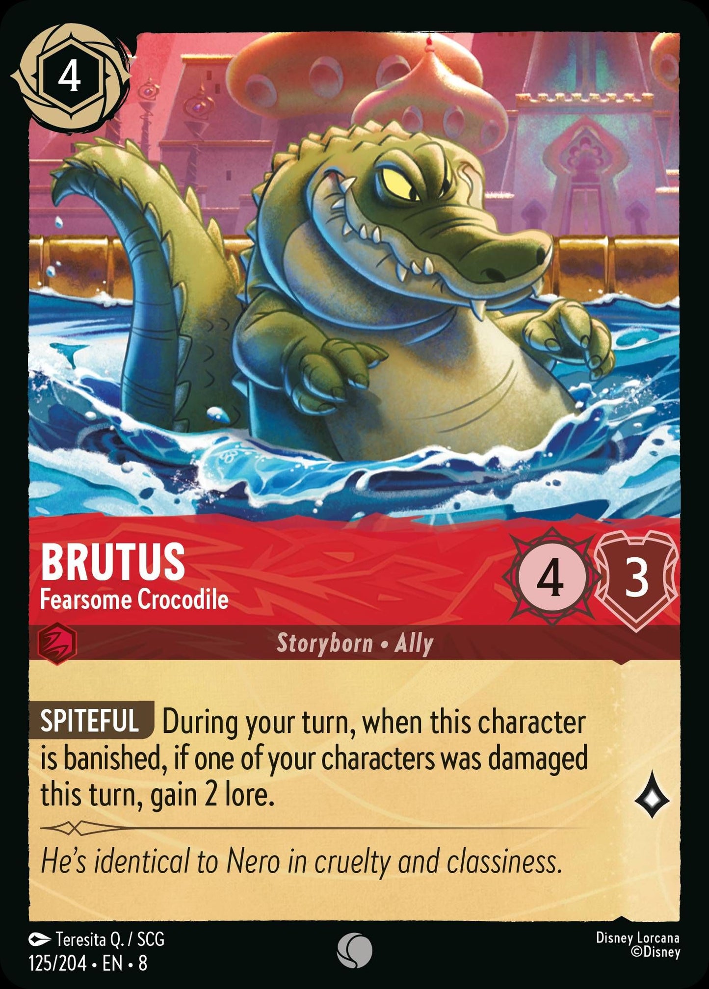 Brutus, Fearsome Crocodile (8) #125 [EN/N]