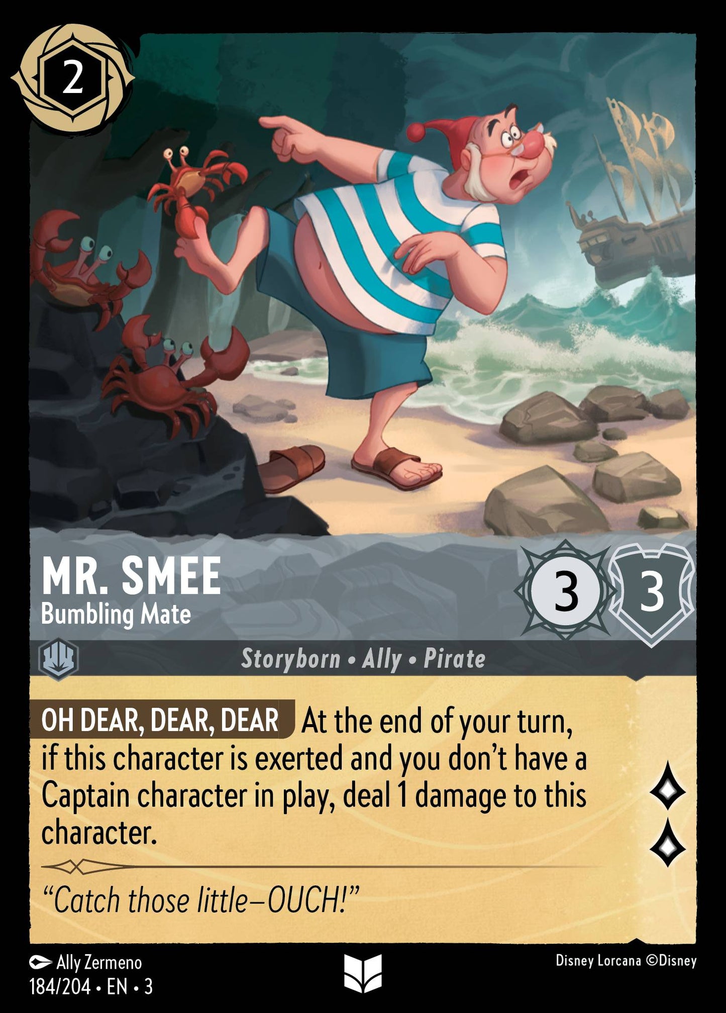 Mr. Smee, Bumbling Mate (3) #184 [EN/N] s/o