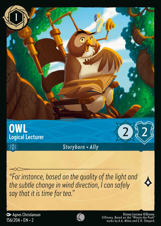 Owl, Logical Lecturer (2) #156 [EN/N] s/o