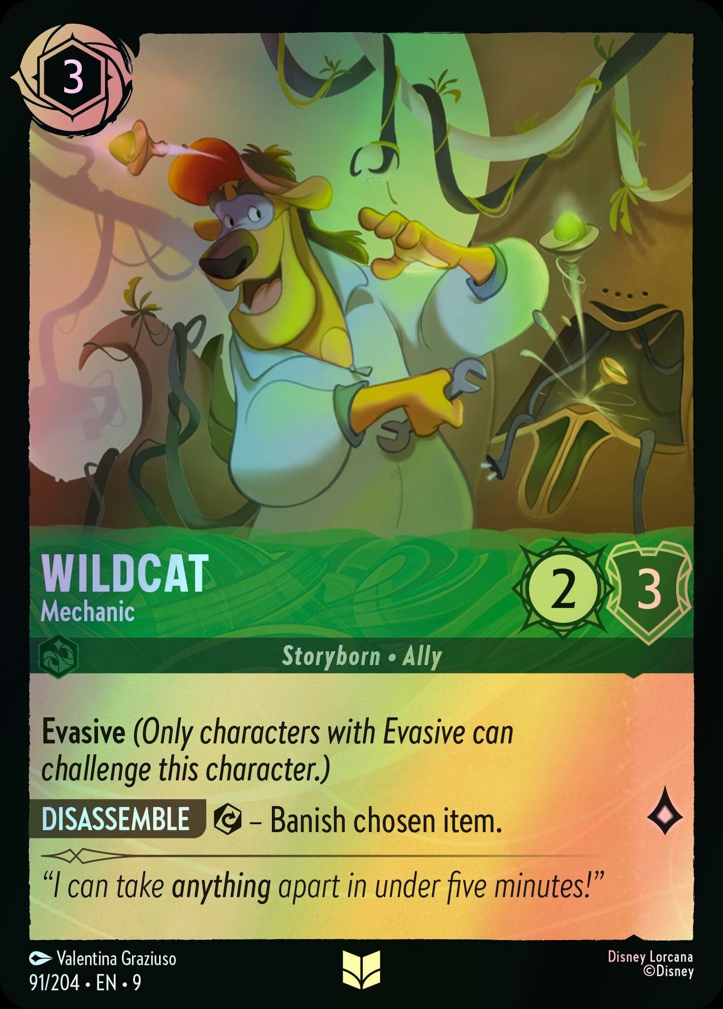 Wildcat, Mechanic (9) #91 [EN/F] s/o