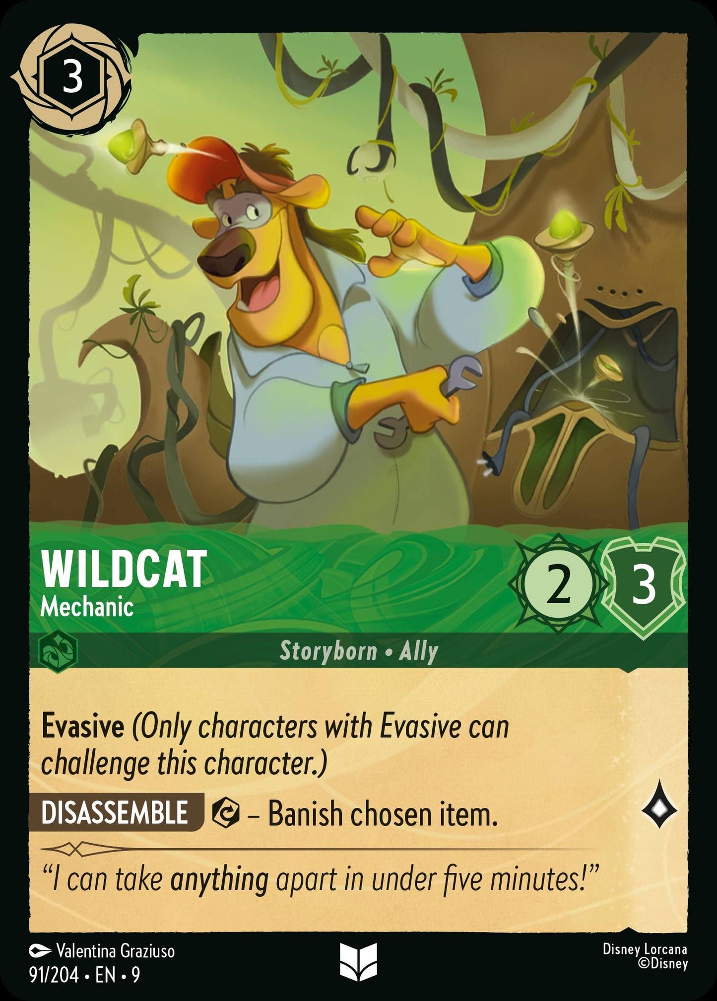 Wildcat, Mechanic (9) #91 [EN/N]