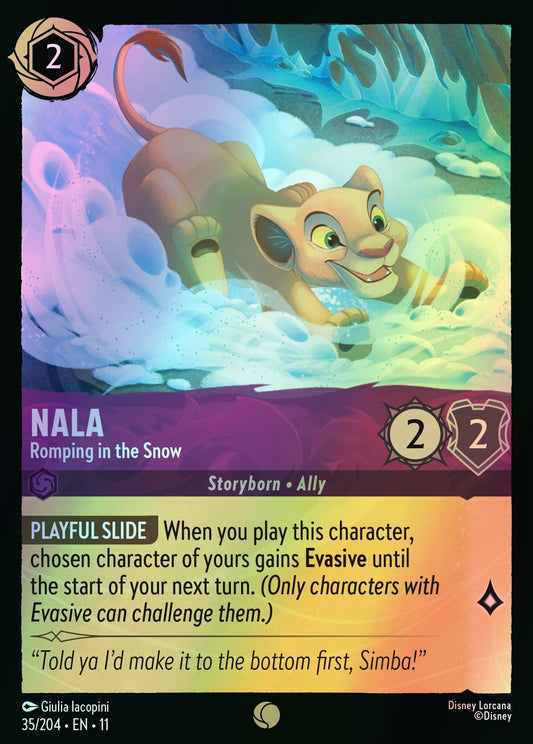 Nala, Romping in the Snow (11) #35 [EN/F] s/o