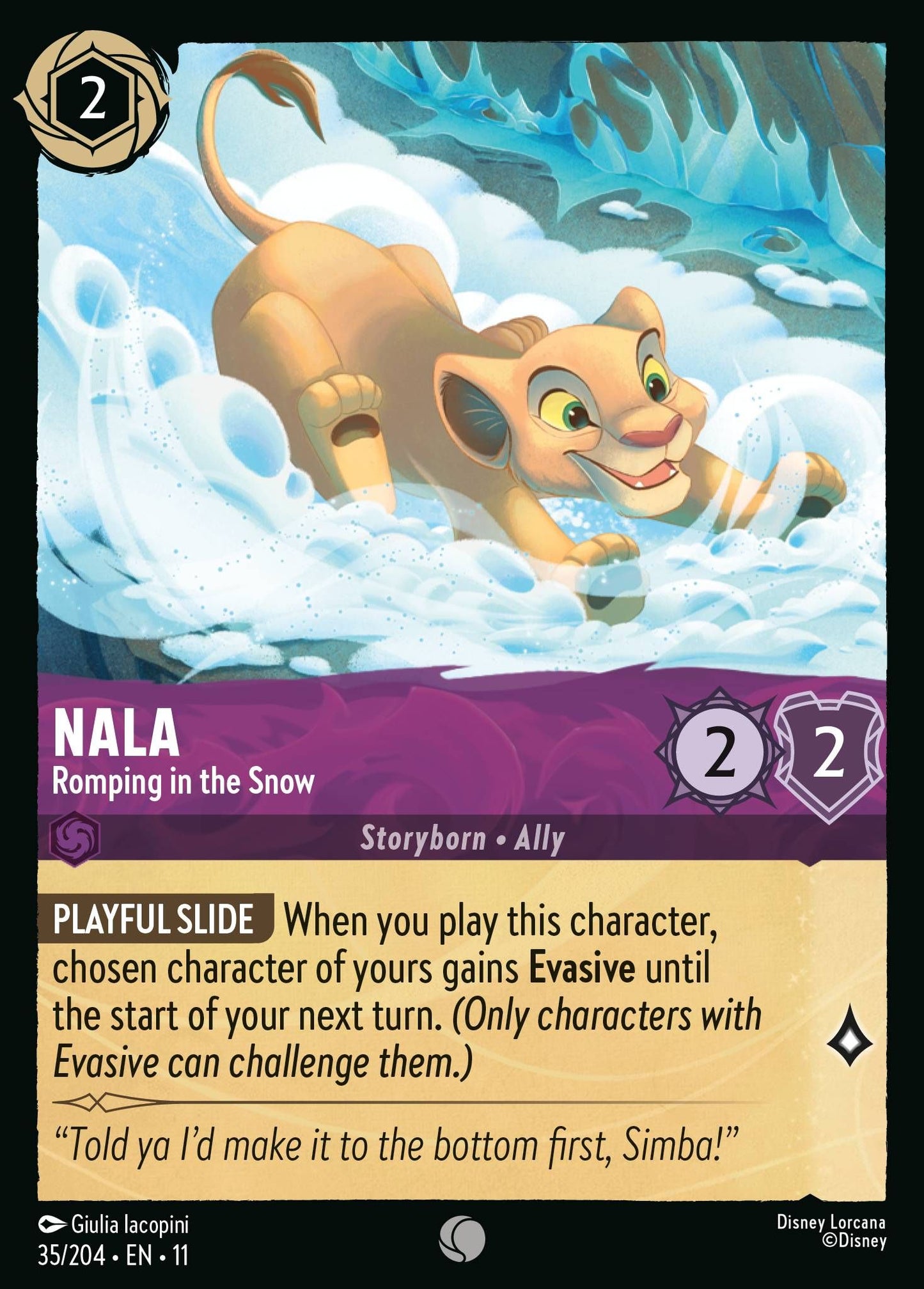 Nala, Romping in the Snow (11) #35 [EN/N]