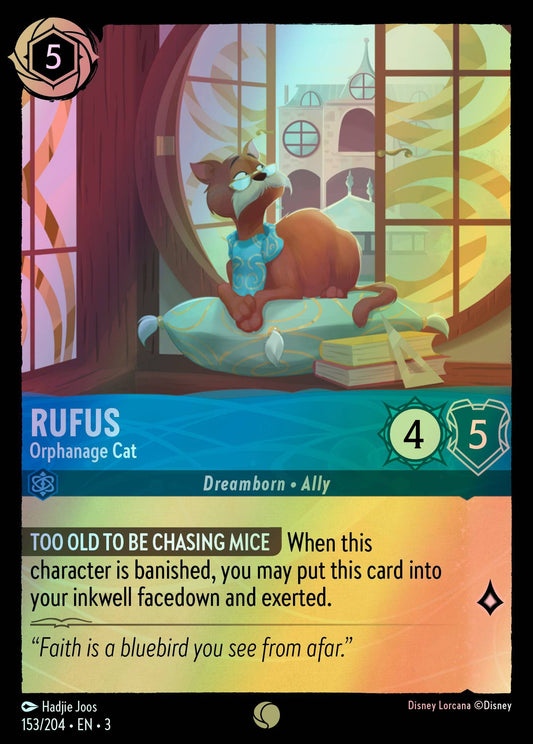 Rufus, Orphanage Cat (3) #153 [EN/F] s/o