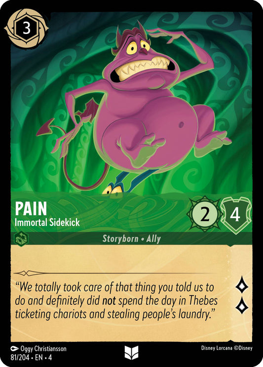 Pain, Immortal Sidekick (4) #81 [EN/N] s/o