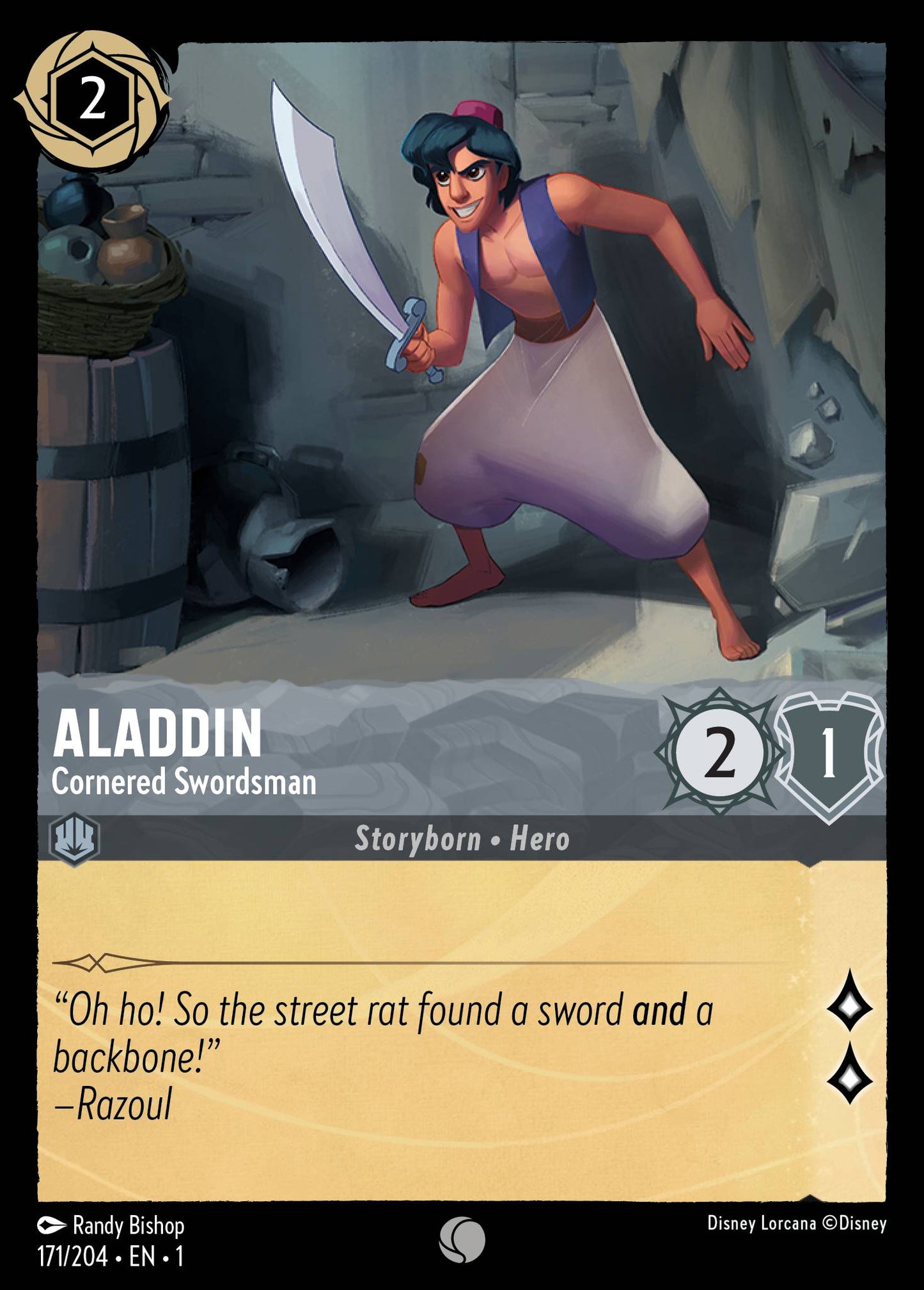 Aladdin, Cornered Swordsman (1) #171 [EN/N] s/o