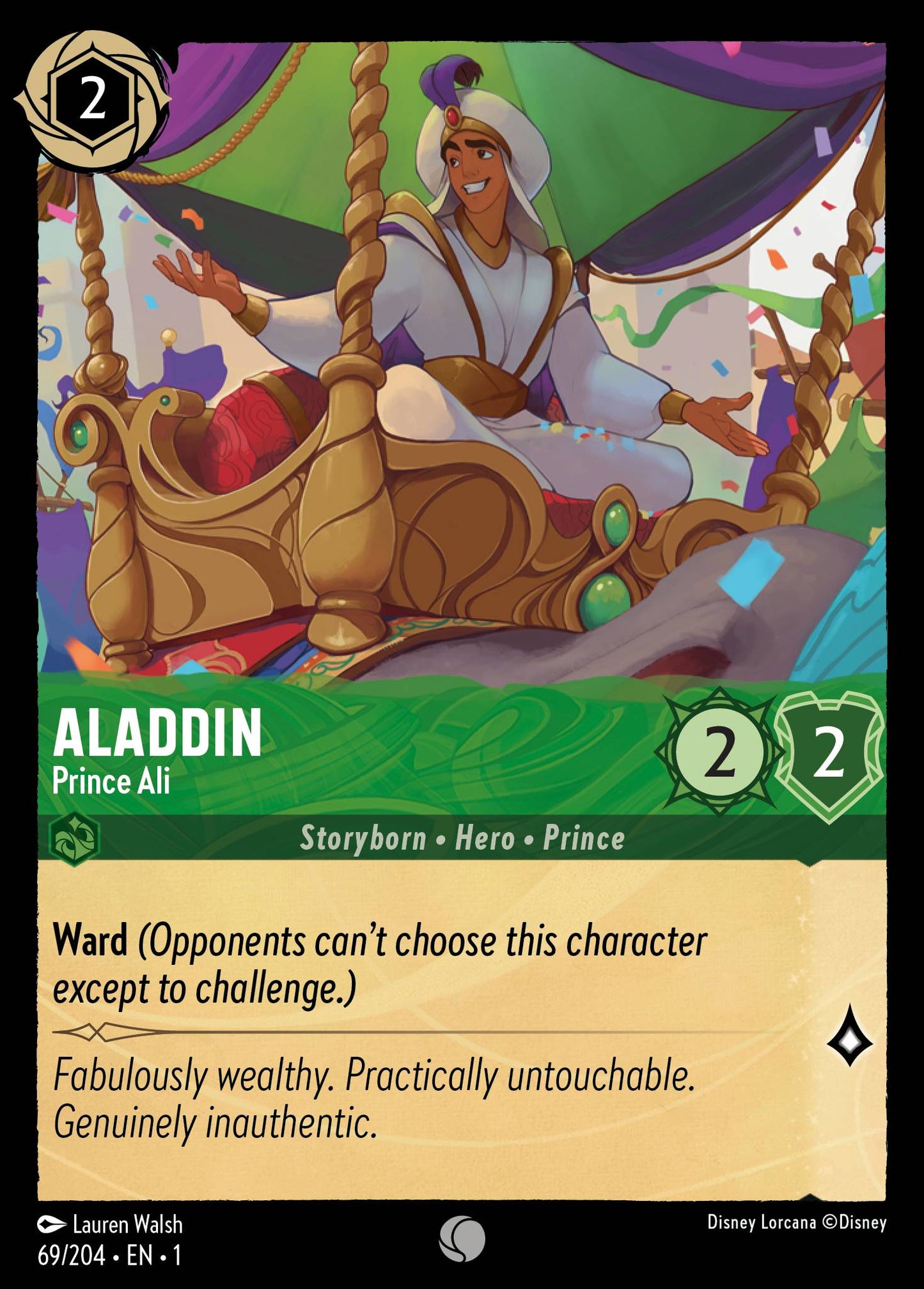 Aladdin, Prince Ali (1) #69 [EN/N] s/o