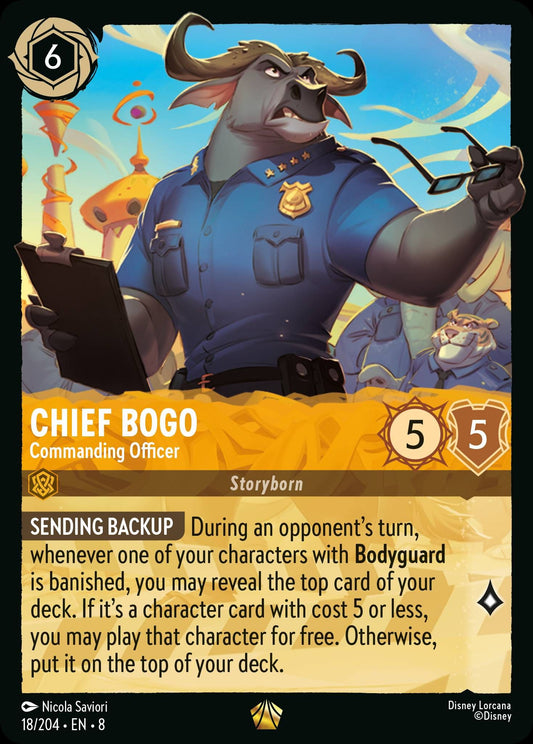 Chief Bogo, Commanding Officer (8) #18 [EN/N] s/o