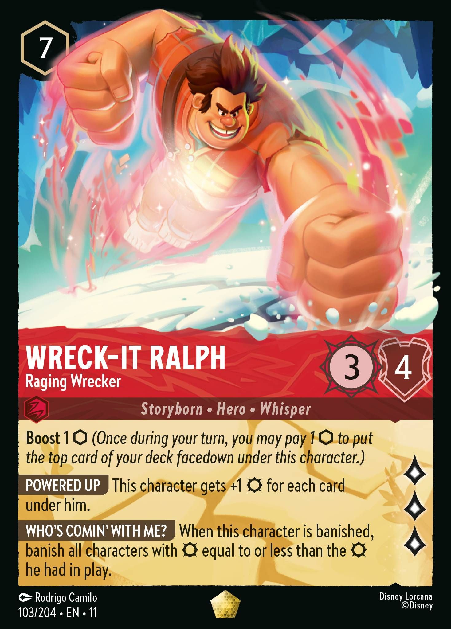 Wreck-it Ralph, Raging Wrecker (11) #103 [EN/N]