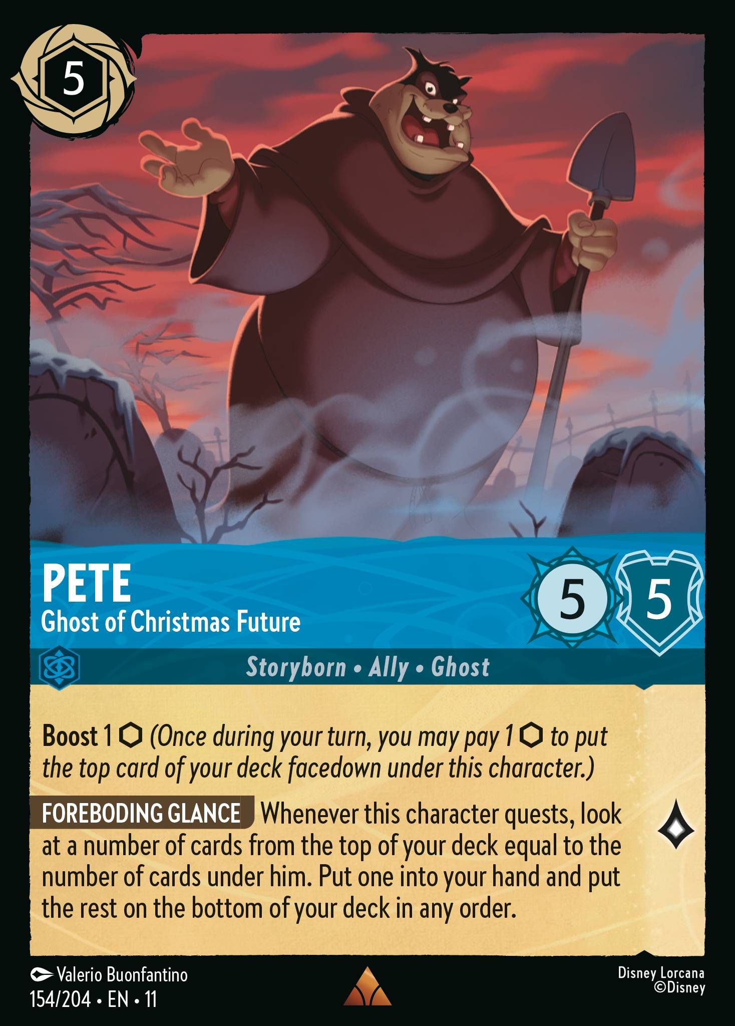 Pete, Ghost of Christmas Future (11) #154 [EN/N]