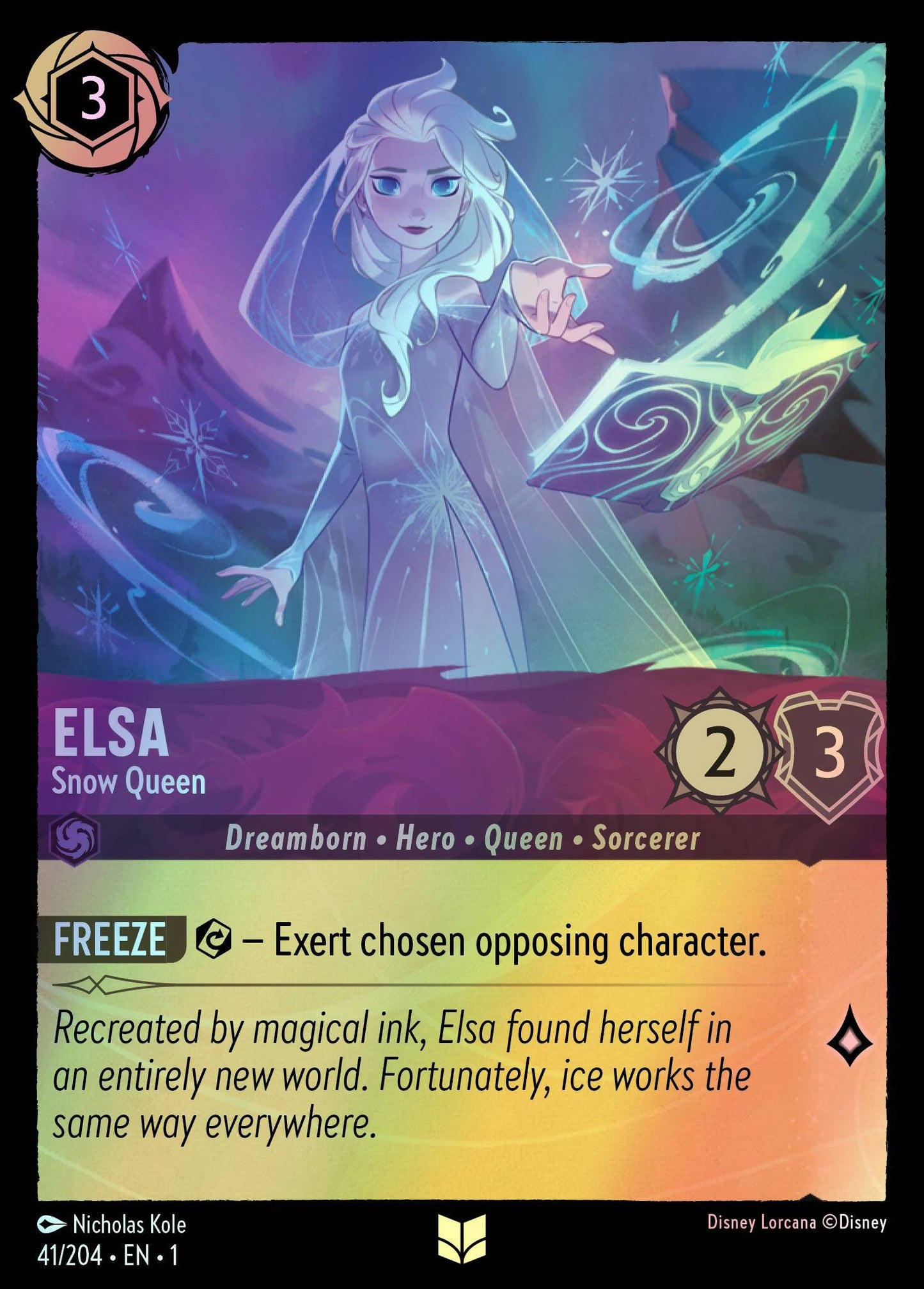 Elsa, Snow Queen (1) #41 [EN/F] s/o